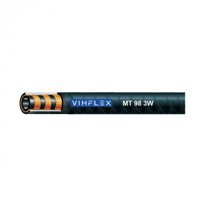 Wrapped cover 3 Wire Braid Hydraulic Rubber Hose For Mining Wrapped cover 3 Wire Braid Hydraulic Rubber Hose For Mining