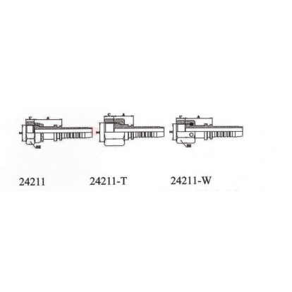 美制ORFS内螺纹平面 ISO 12151-1-SAE J516